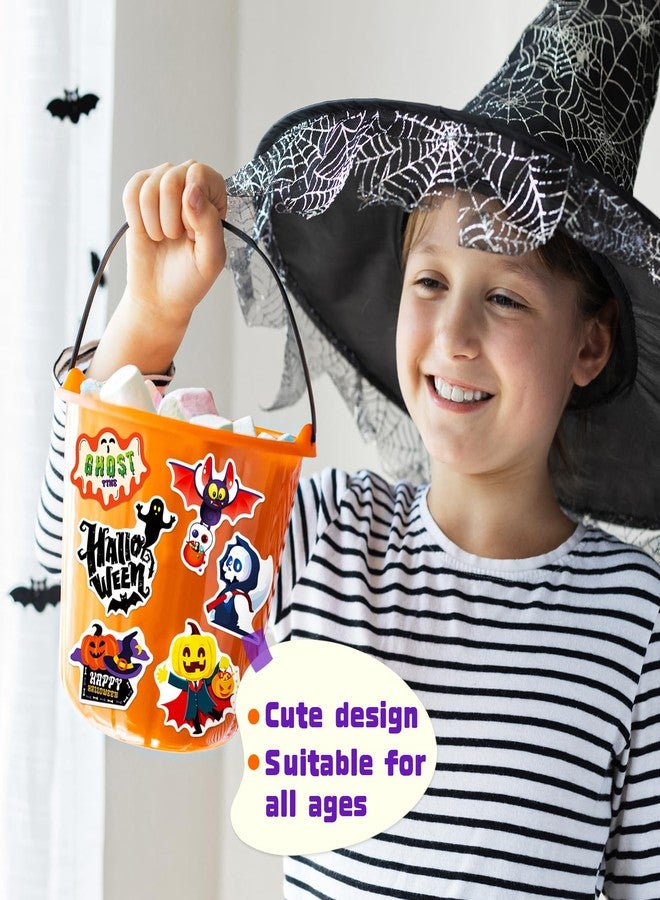 WAKEMOODEI 300PCS Halloween Stickers for Kids, Cute Halloween Pumpkin Stickers Bulk for Water Bottles Vinyl Holiday Sticker for Teens, Party Favors Gifts - Image 5